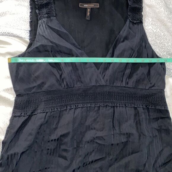 BCBG Black V Neck Dress - Picture 5 of 7